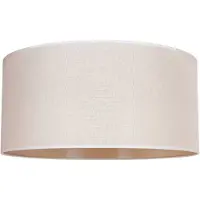 Duolla Varjostin Roller, beige, Ø 50 cm, korkeus 24 cm Roller , Tekstiili/kangas/silkki