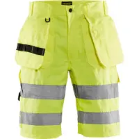 Blakläder 1535 highvis riipputaskushortsit