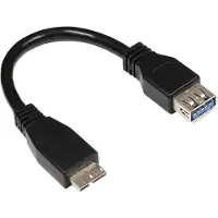 Alcasa Good Connections - USB adapter - Micro-USB Type B to USB - 10 cm