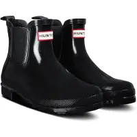 Hunter Womens Original Chelsea Gloss Boot - Black - 37