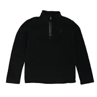 Protest Kid's Perfecty 1/4 Zip Top Fleecepulloverit Lapset koko 140 väri musta