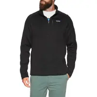 Patagonia Better 1/4 Vetoketjullinen huppari black Koko XXL