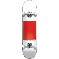 Globe G0 Black Serif 8.0" Complete white / red Koko Uni