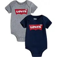 Levi's Kids Potkuhousut/body yönsininen / meleerattu harmaa / vaaleanpunainen / valkoinen
