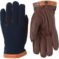 Hestra Deerskin wool tricot -nahkakäsineet
