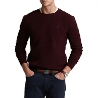 Ralph Lauren Neulepaita vihreä / viininpunainen