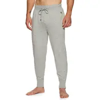 Ralph Lauren for man. 714844763001 Grey cotton knitted pyjama joggers (XXL), Homewear