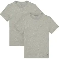 Ralph Lauren for man. 714835960003 Pack of 2 classic grey vests (S), Homewear, Cotton, Short sleeve