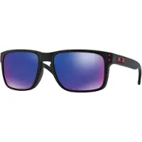 Oakley Holbrook + Red Iridium Lenses / matte black Frame