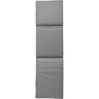 DIYTI Plain Aurinkotuolityyny 50x186 Cm - Tyynyt Polyesteri Harmaa - 08-GREC-PG-GRE/WHI