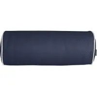 DIYTI Plain Tyyny 17x45 Cm - Ulkotyynyt Polyesteri Laivastonsininen - 04-NAVC-PN-NAV/WHI