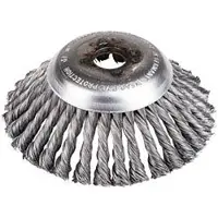 Maskinklippet Circular brush for concave clearing and weed control