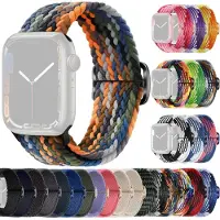SKALO Punottu -ranneke Apple Watch Series 1-3 42mm - Camoflage 1