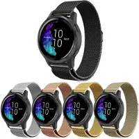 SKALO Milanese Loop To Garmin Venu 2 - Valitse Väri Black