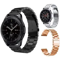 SKALO Teräsranneke Samsung Watch Active2 44mm - Valitse Väri Silver