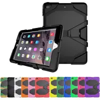 SKALO iPad Mini 4 Extra Shockproof Armor Iskunkestävä kuori - Punainen