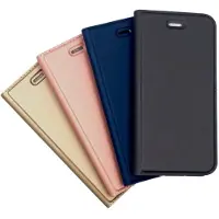 SKALO iPhone XR Lompakkokotelo Ultra-ohut muotoilu - Sininen