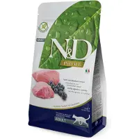 Farmina - Kissa N&D Grain Free Lamb & Blueberry Adult 5 kg - Kissat - Kissanruoka - Kuivaruoka