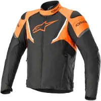 Alpinestars T-Jaws V3 WP Tekstiilitakki Musta/Oranssi Miehet, size S