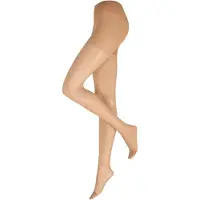 Lindex Comfort Waist Semi Shine Tights 15 Denier - Brown - XS