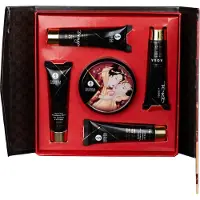 Shunga Geisha's Secrets Collection - Sparkling Strawberry Wine tuotepakkaus