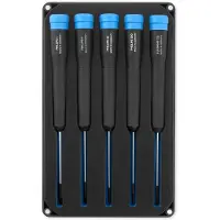Ifixit Marlin, 5-osainen tarkkuusruuvimeisselisarja, musta/sininen