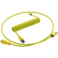 Cablemod Pro Coiled Cable USB A to USB Type C, Dominator Yellow - 150cm