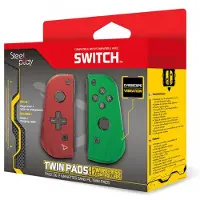 Steelplay Nintendo Switch langaton vihreä/punainen peliohjain