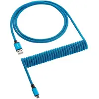 Cablemod Classic Coiled Cable USB A to Micro USB, Spectrum Blue - 150cm