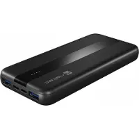 Natec Trevi Slim Q Powerbank 10000 mAh QC and PD - Musta