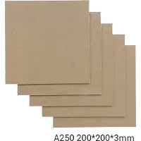 Snapmaker MDF Sheet-A250 / 200x200x3mm / 5-pack