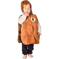 Den Goda Fen Babba Cape - Brown - 86-110