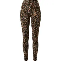 Urban Classics Leggingsit ruskea / musta