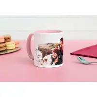 Smartphoto Värillinen muki Roosa