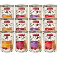 Animonda Carny 24x400g Adult naudanlihalajitelma Kissanruoka