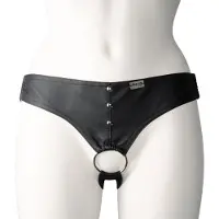 MaleBasics Dngeon Jockstrap Penisrenkaalla - Black - One size