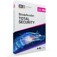 Bitdefender Total Security | kahden vuoden lisenssi | aina uusin versio | 10 laitetta - 10 asennusta