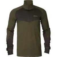 Härkila Base Warm Undershirt Men Willow Green/Shadow Brown XL