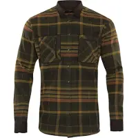 Härkila Pajala Shirt Men Green/Brown M