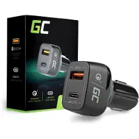 Green Cell – CAD33, Sisätila, Tupakansytytin, 12 V, Musta