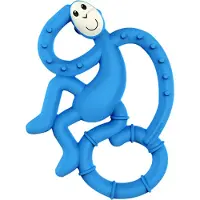 Matchstick Monkey Mini Monkey Teether purulelu sisältää antimikrobisen ainesosan Blue 1 kpl