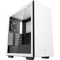 DeepCool CH510 -miditornikotelo ikkunalla, valkoinen