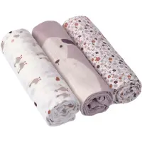 Lassig Heavenly Swaddle Viltit 80x80, MultiFlowers