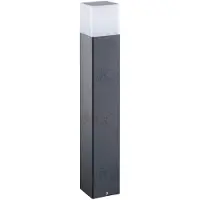 Kanlux S.A. Vadra 50 pylväsvalaisin IP44 E27 50cm antrasiitti