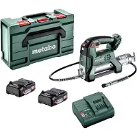 Metabo akkukäyttöinen voiteluaineruisku FP 18 LTX; 18 V; 2x2,0 Ah akku.; kuljetuslaatikolla