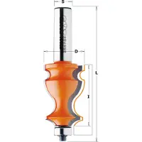 Cmt Profiilijyrsin ; S=12 mm; D=27 mm