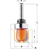 Cmt Kourujyrsin ; S=1/2''; D=19 mm; laakereilla