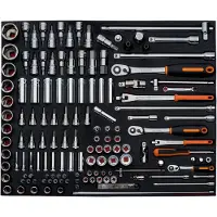 Bahco Fit&Go-työkalumoduuli 3/3, 168 osaa, FF1A08