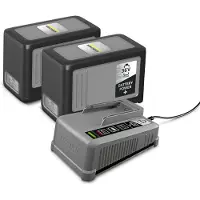 Kärcher Akku Power+ 36 V; 2x7,5 Ah + nopea latauslaite Power +