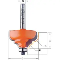 Cmt Profiilijyrsin B ; S=8 mm; D=35 mm